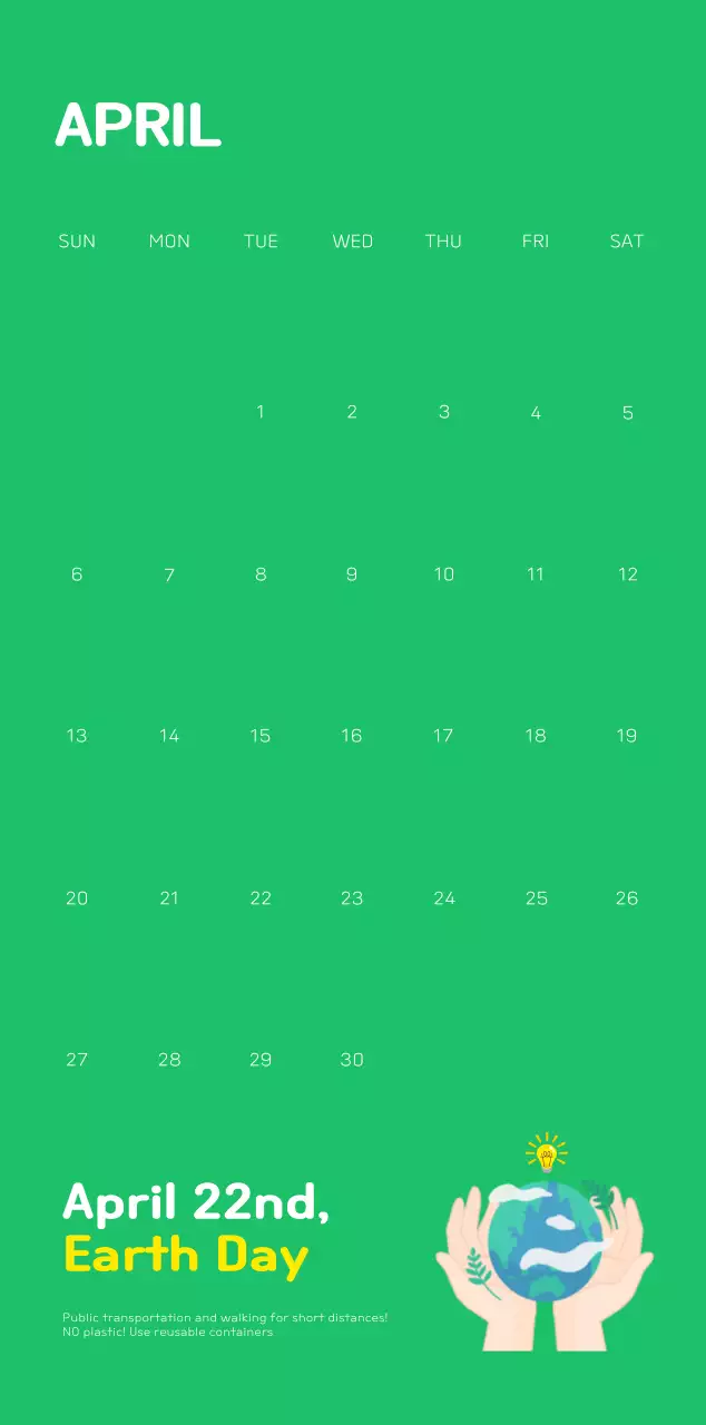 A colorful holiday celebration with illustrations of conservationists and the planet.