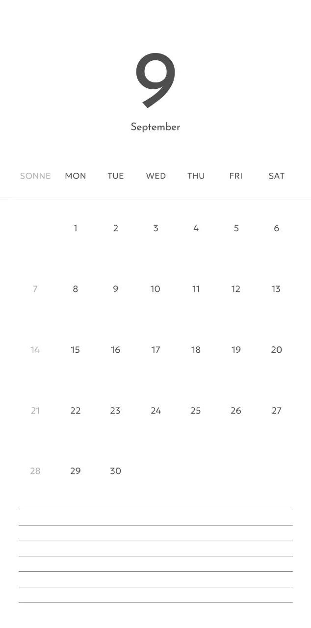 Ein Fotokalender mit klarem, urbanem Charakter