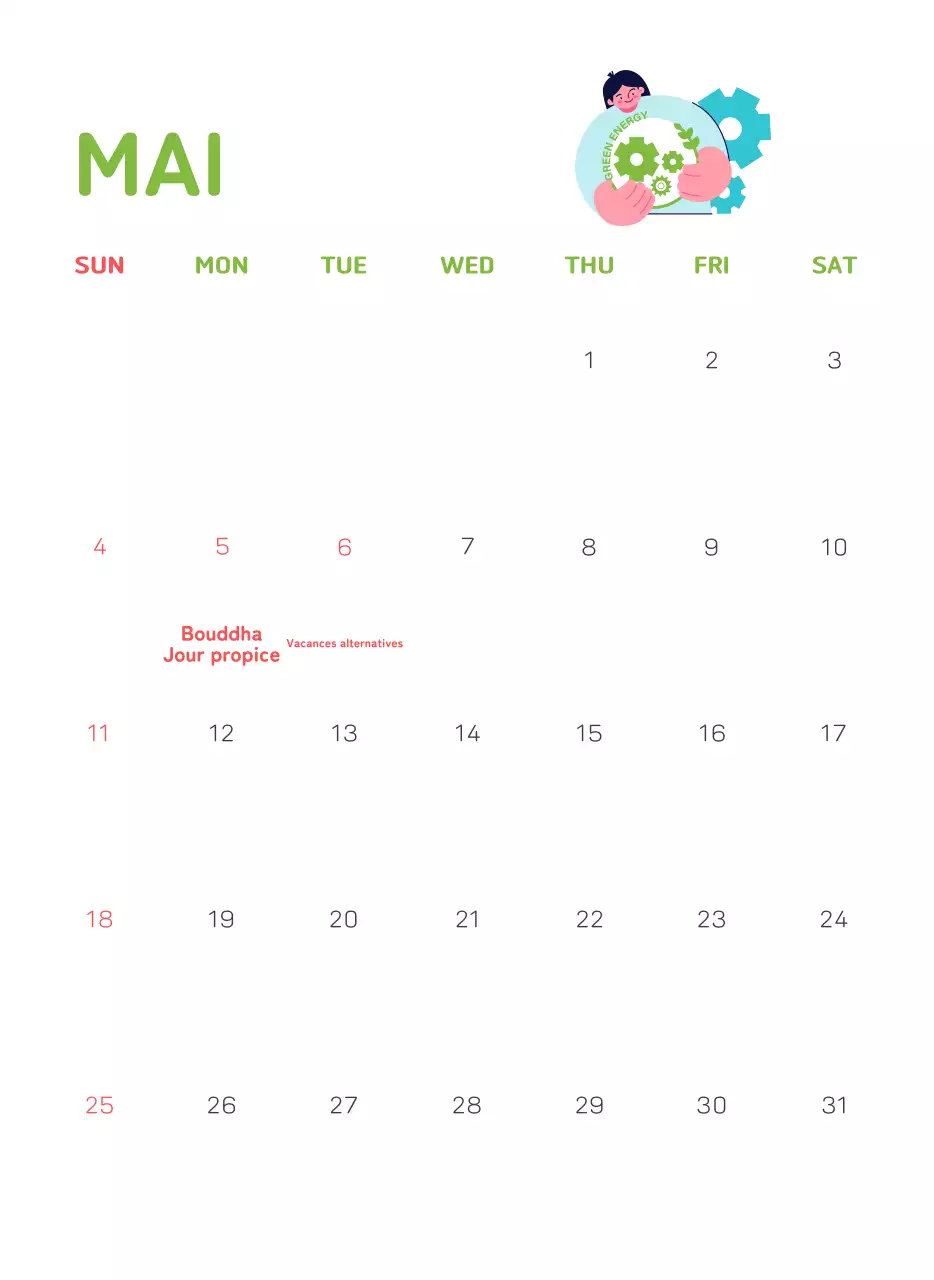 Une fondation sociale qui célèbre les fêtes de fin d'année avec des illustrations colorées de personnes et de la planète.