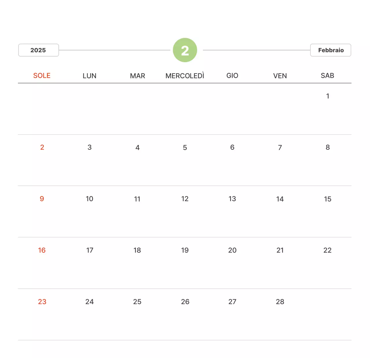 Calda fotografia di paesaggio con colori pastello