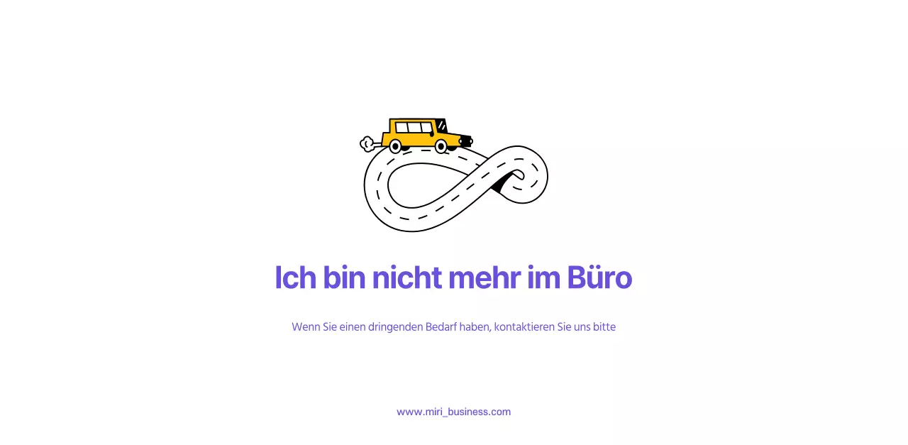 Saubere Linie Illustration auf einem lila Hintergrund