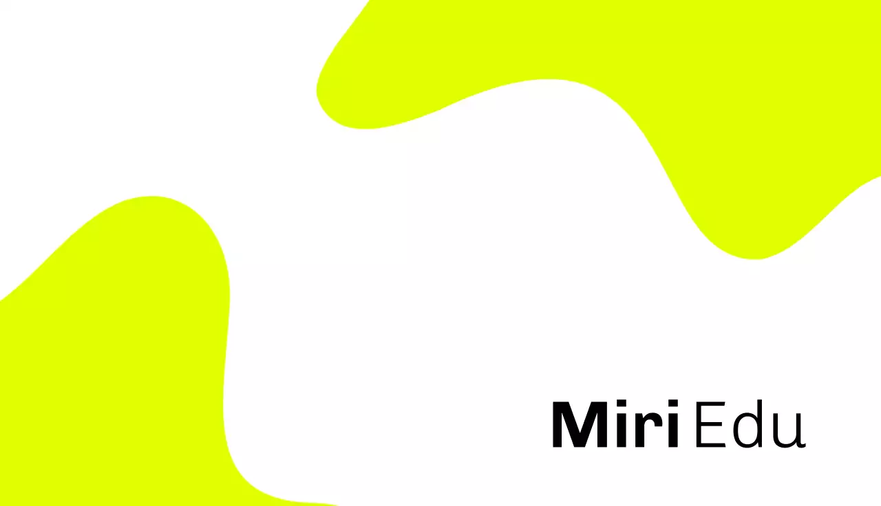 Neon Simple Business Card