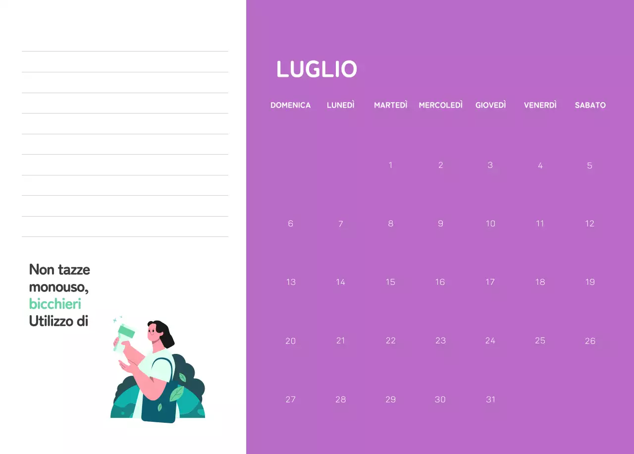 Una fondazione sociale che celebra le festività natalizie con illustrazioni colorate di persone e del pianeta.