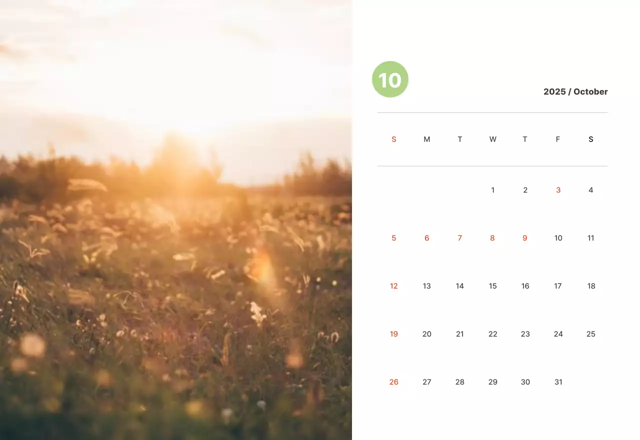 パステルカラーの温かみのある風景写真