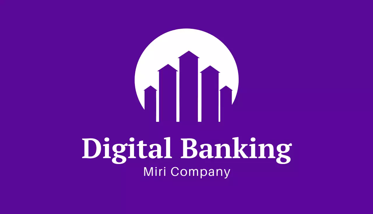 Purple Abstract Business Card