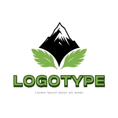 Green Minimal Nature Logo