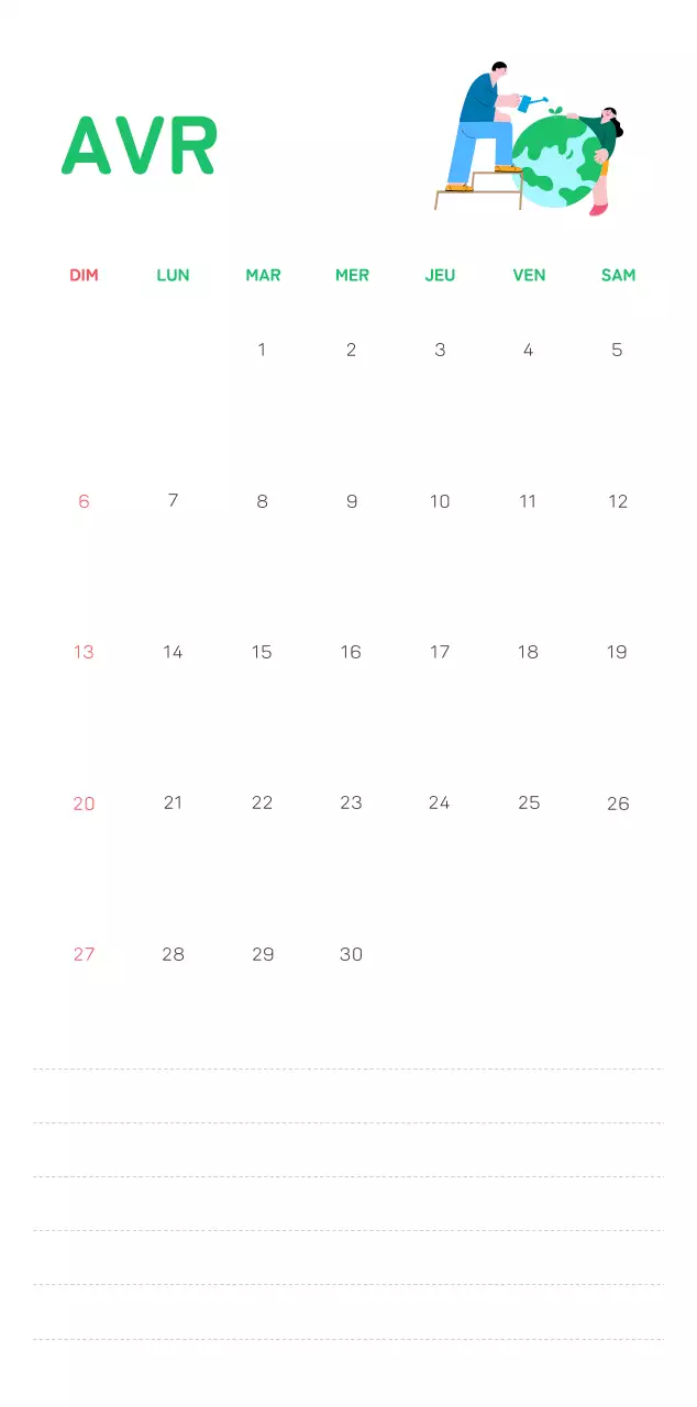 Une fondation sociale qui célèbre les fêtes de fin d'année avec des illustrations colorées de personnes et de la planète.