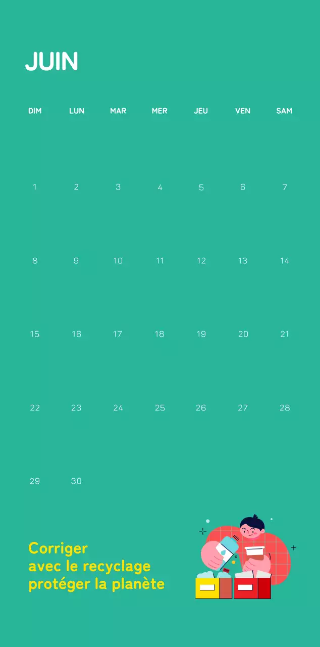 Une fondation sociale qui célèbre les fêtes de fin d'année avec des illustrations colorées de personnes et de la planète.