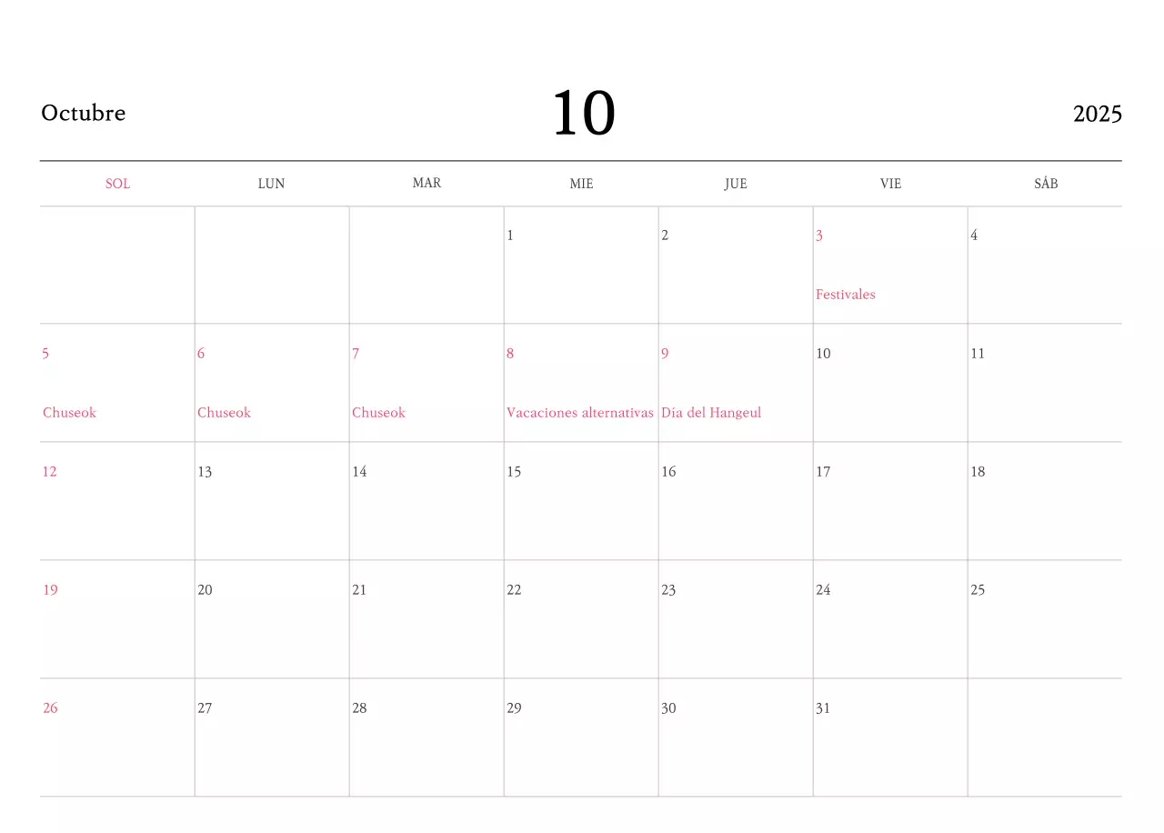 Colores cálidosIglesias con simpáticas ilustraciones