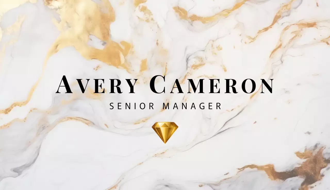 White Elegant Business Card