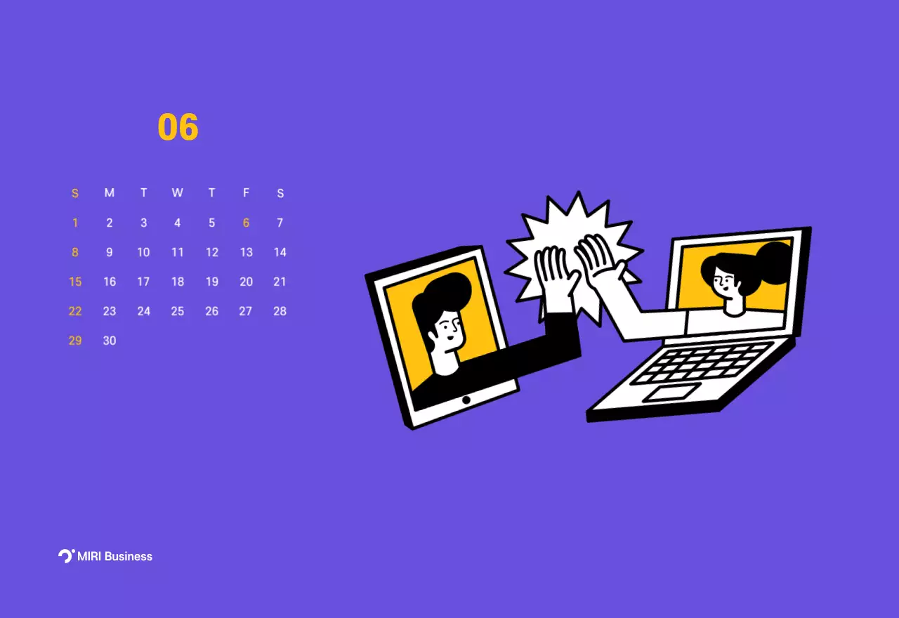 Clean line illustration on a purple background