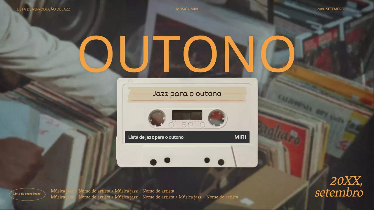 Promover a Orange Vintage Music