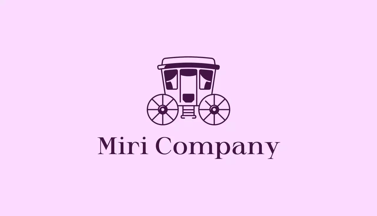 Purple Classic Business Card