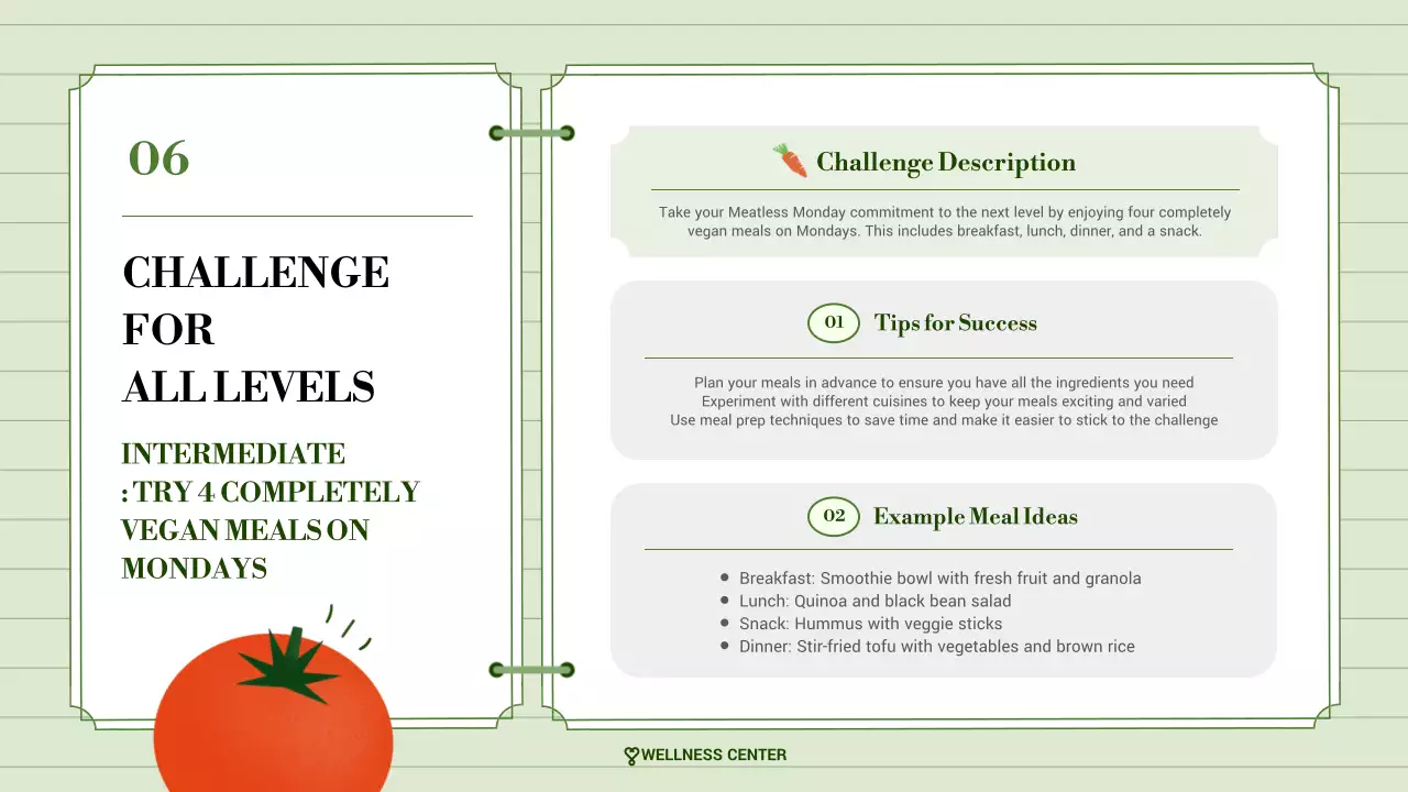 Green Simple Wellness Promotion Presentation