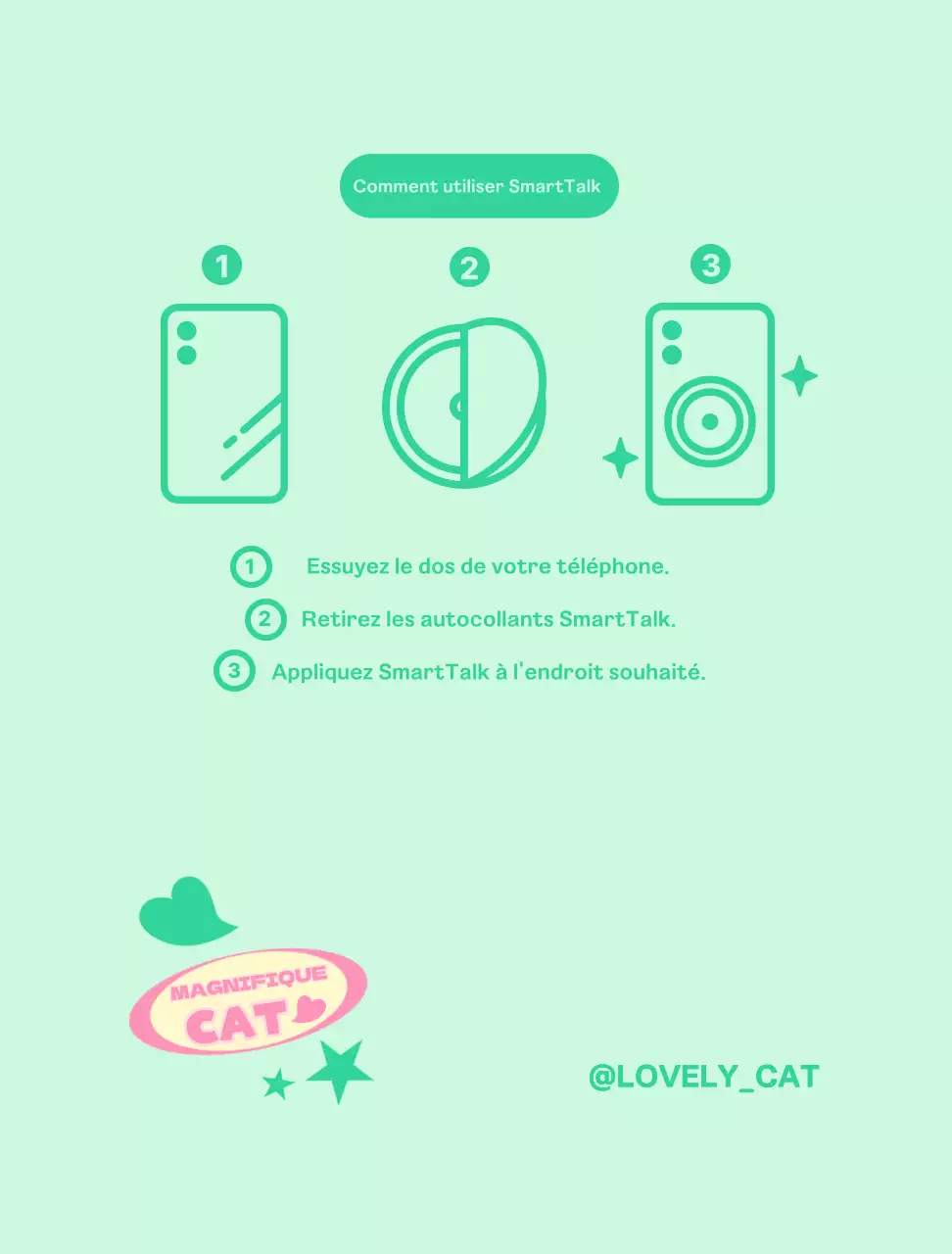 Papier peint pastel Kitschy SmartTalk