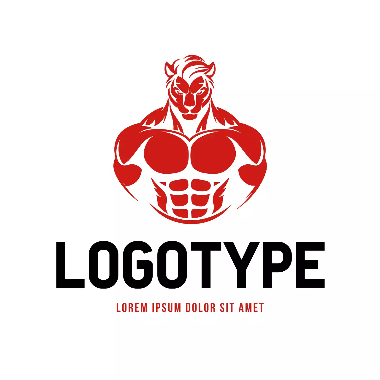 Red Bold Fitness Logo