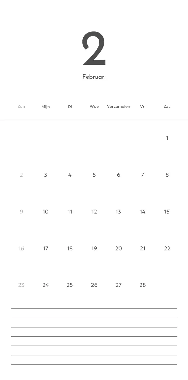 Een fotokalender met een strakke, stedelijke uitstraling