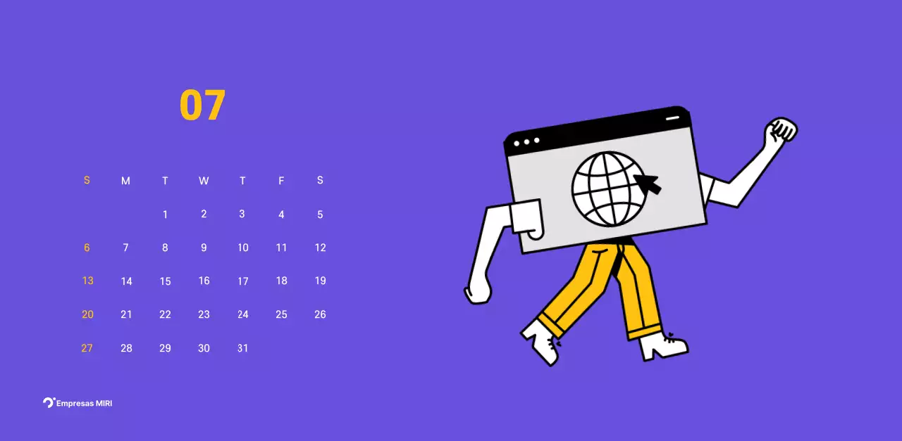 Ilustración de líneas limpias sobre fondo morado