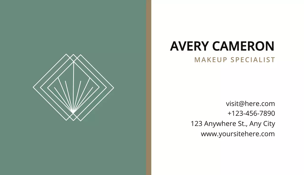 Sage Minimal Business Card