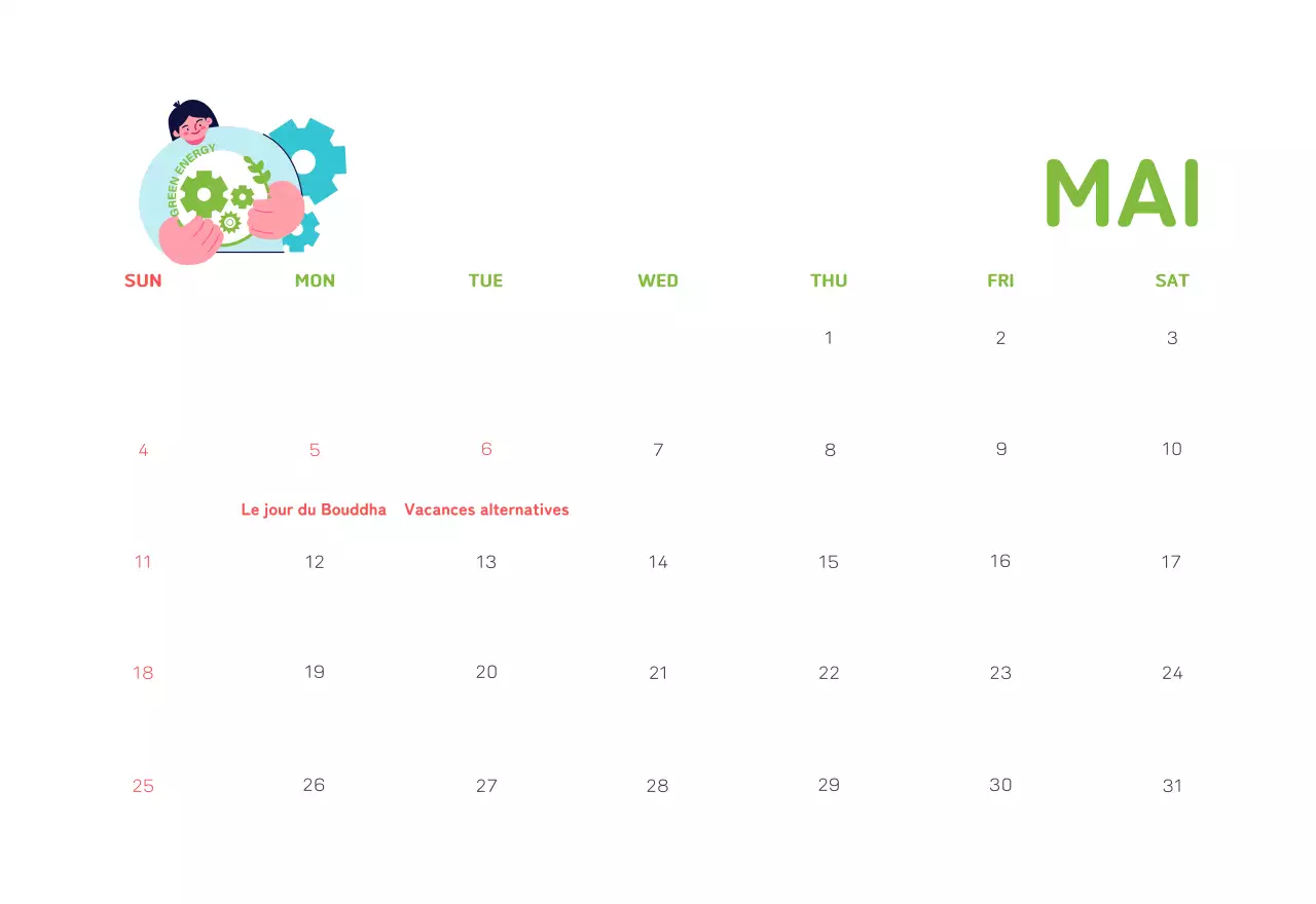 Une fondation sociale qui célèbre les fêtes de fin d'année avec des illustrations colorées de personnes et de la planète.