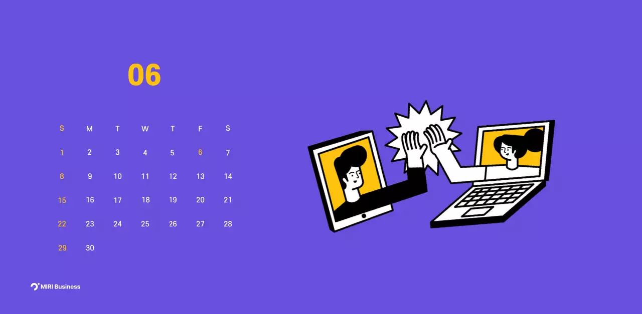 Saubere Linie Illustration auf einem lila Hintergrund