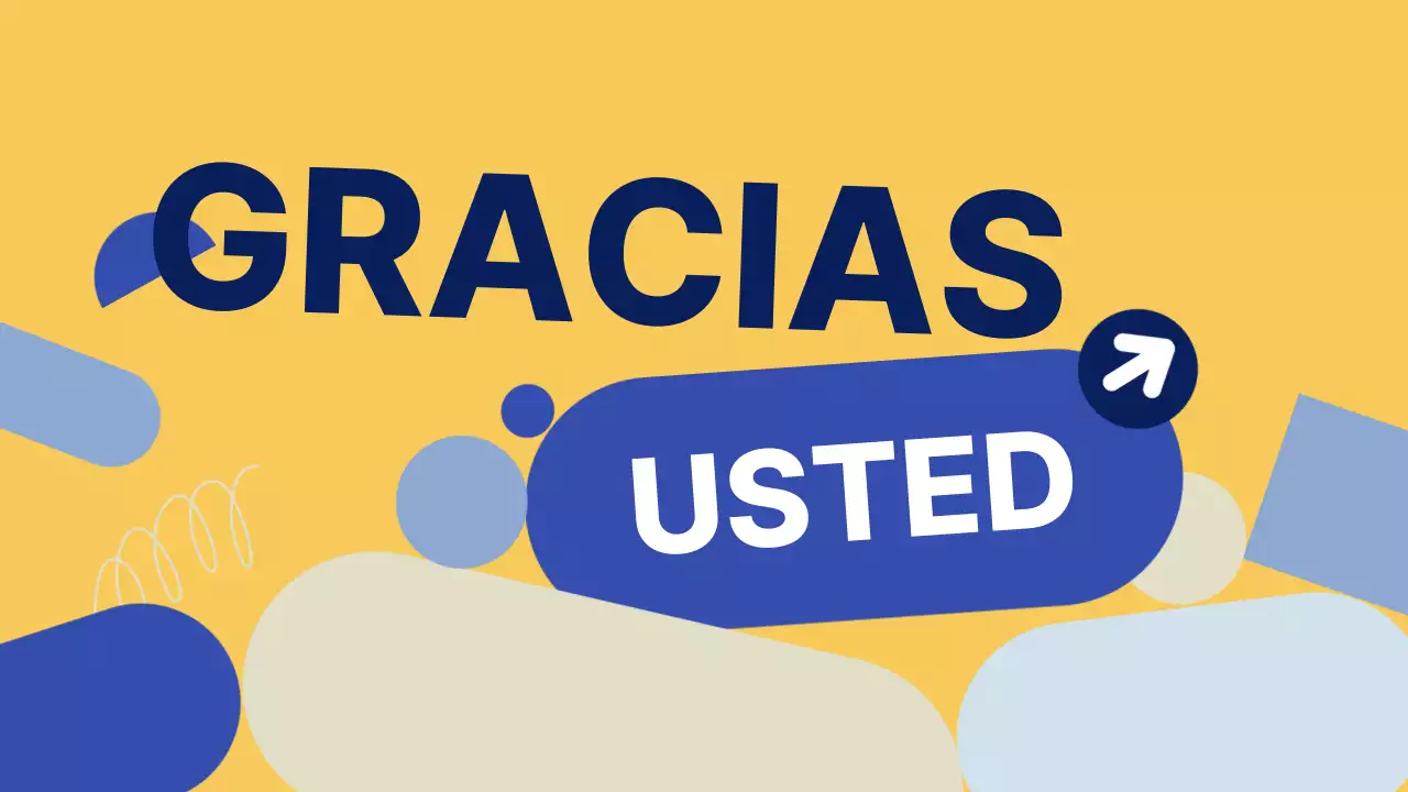 Guía de marcas de moda para pequeñas empresas en azul y amarillo