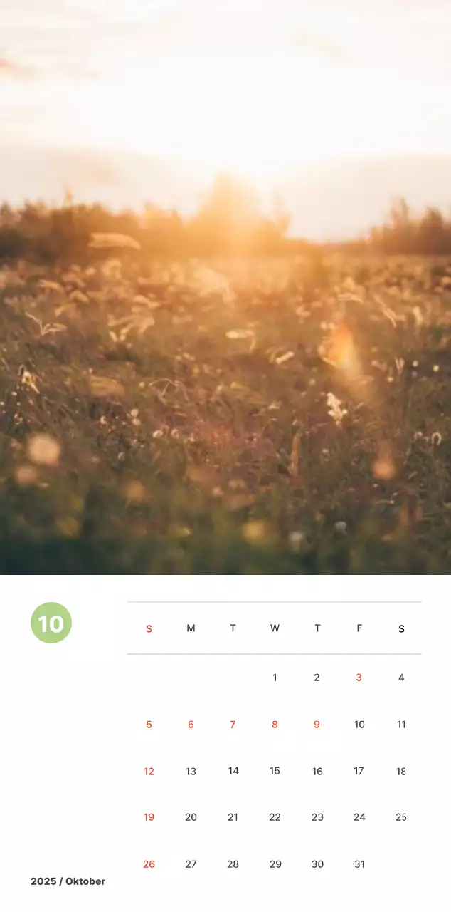 Warme Landschaftsfotografie in Pastellfarben