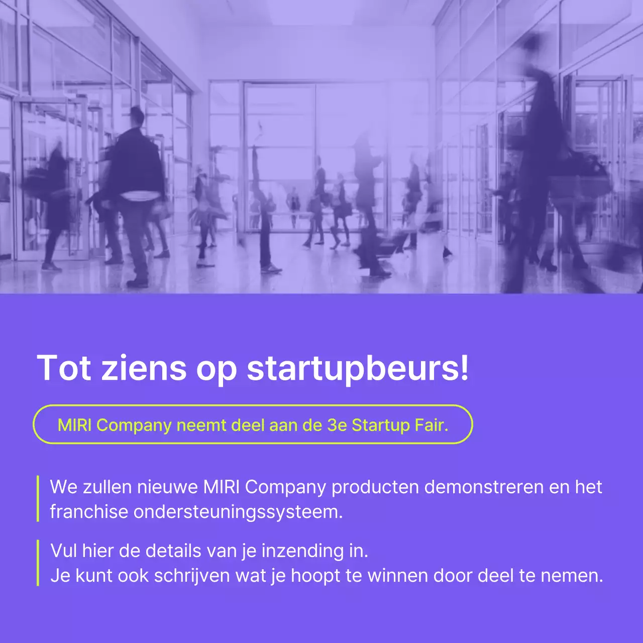 Over Mauve Modern Startup Fair