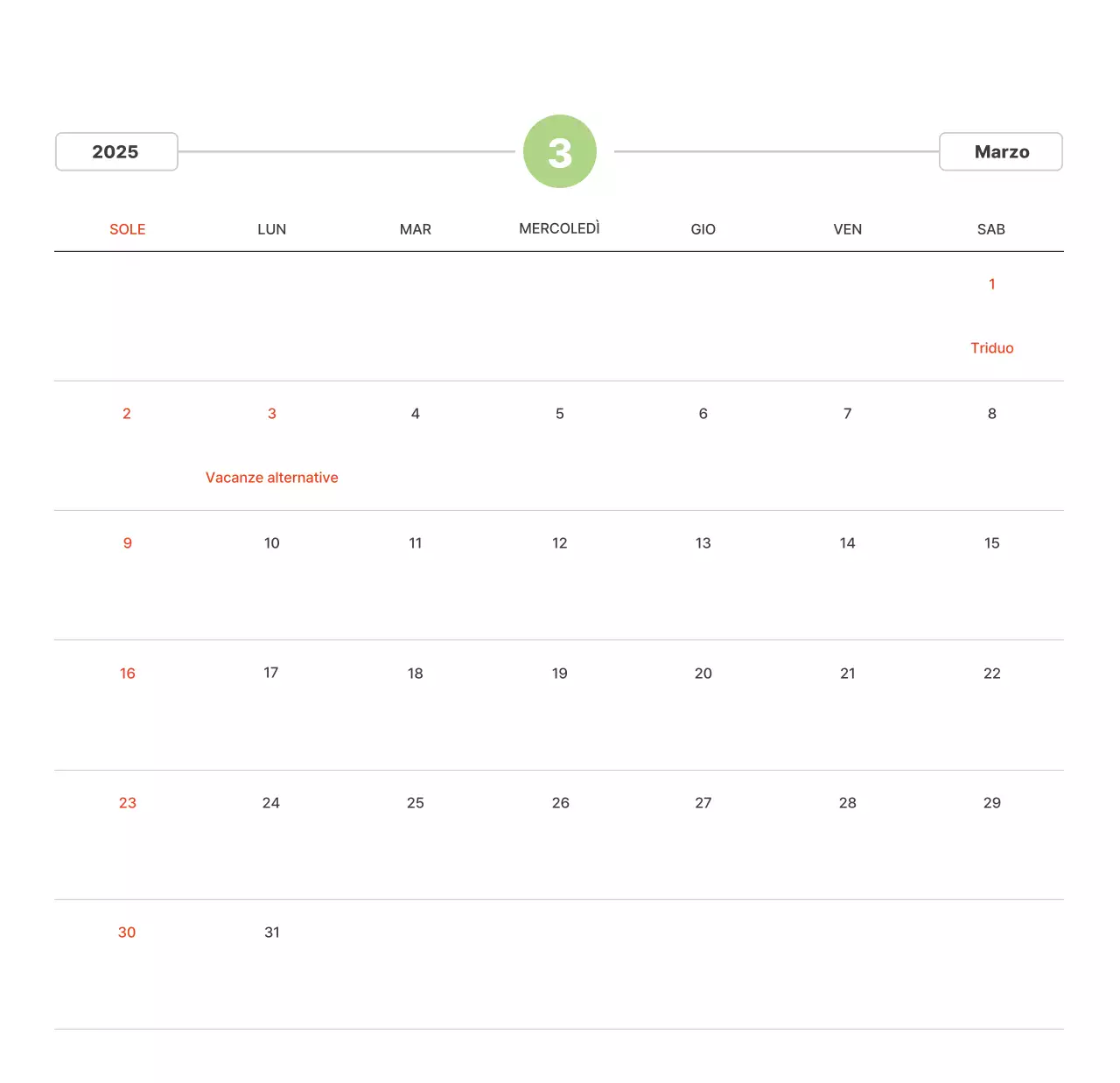 Calda fotografia di paesaggio con colori pastello