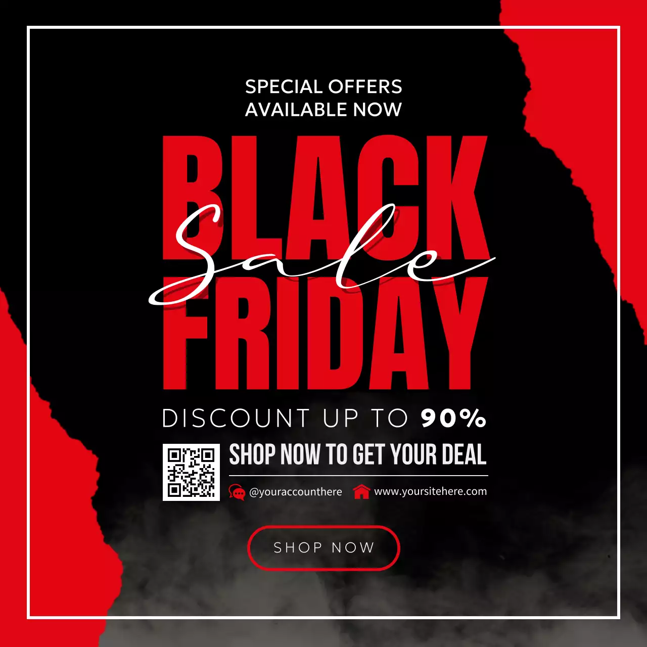 khuyến mãi bán hàng đỏ đậm