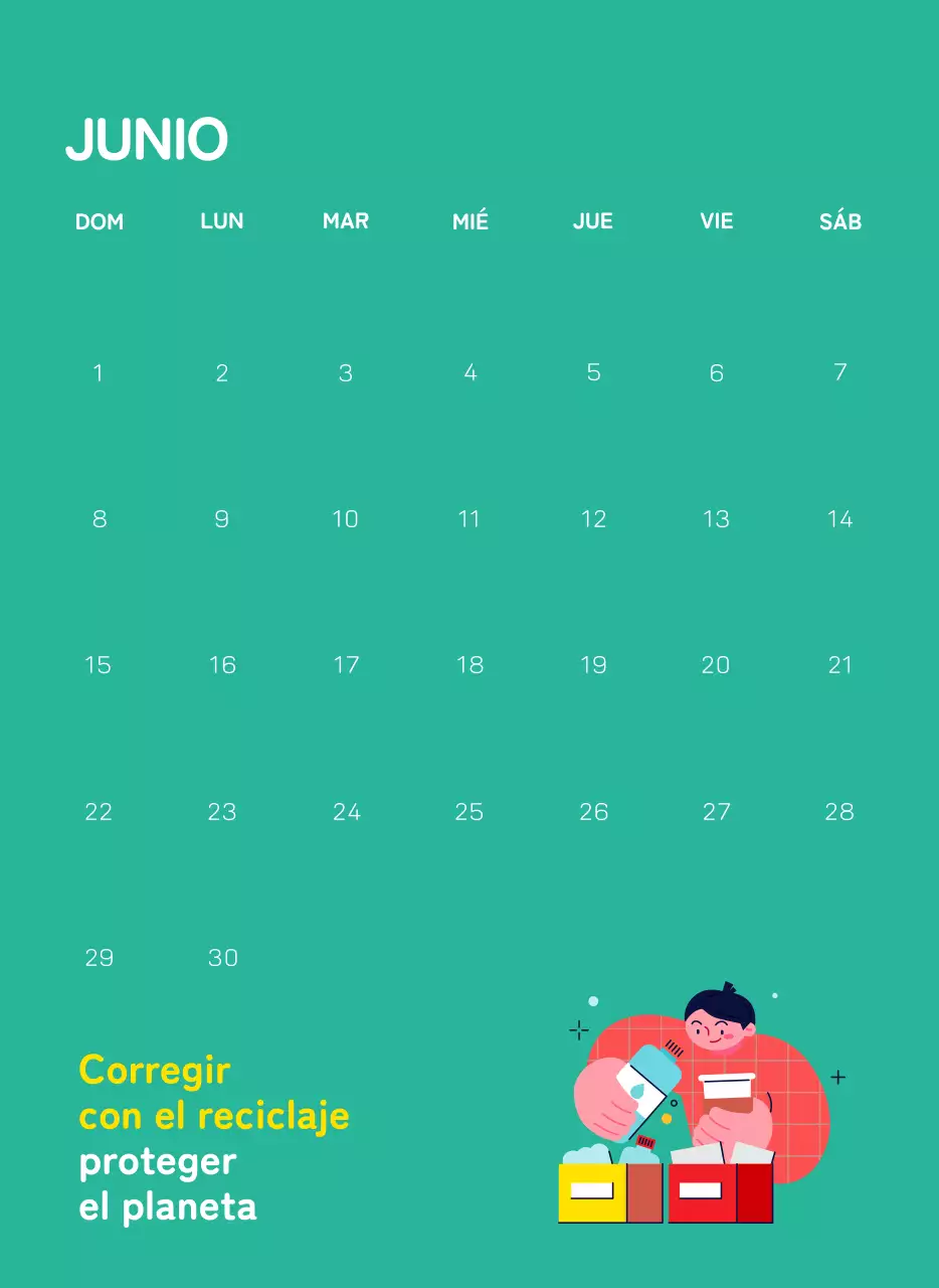 Una fundación social que celebra las fiestas con coloridas ilustraciones de personas y el planeta.