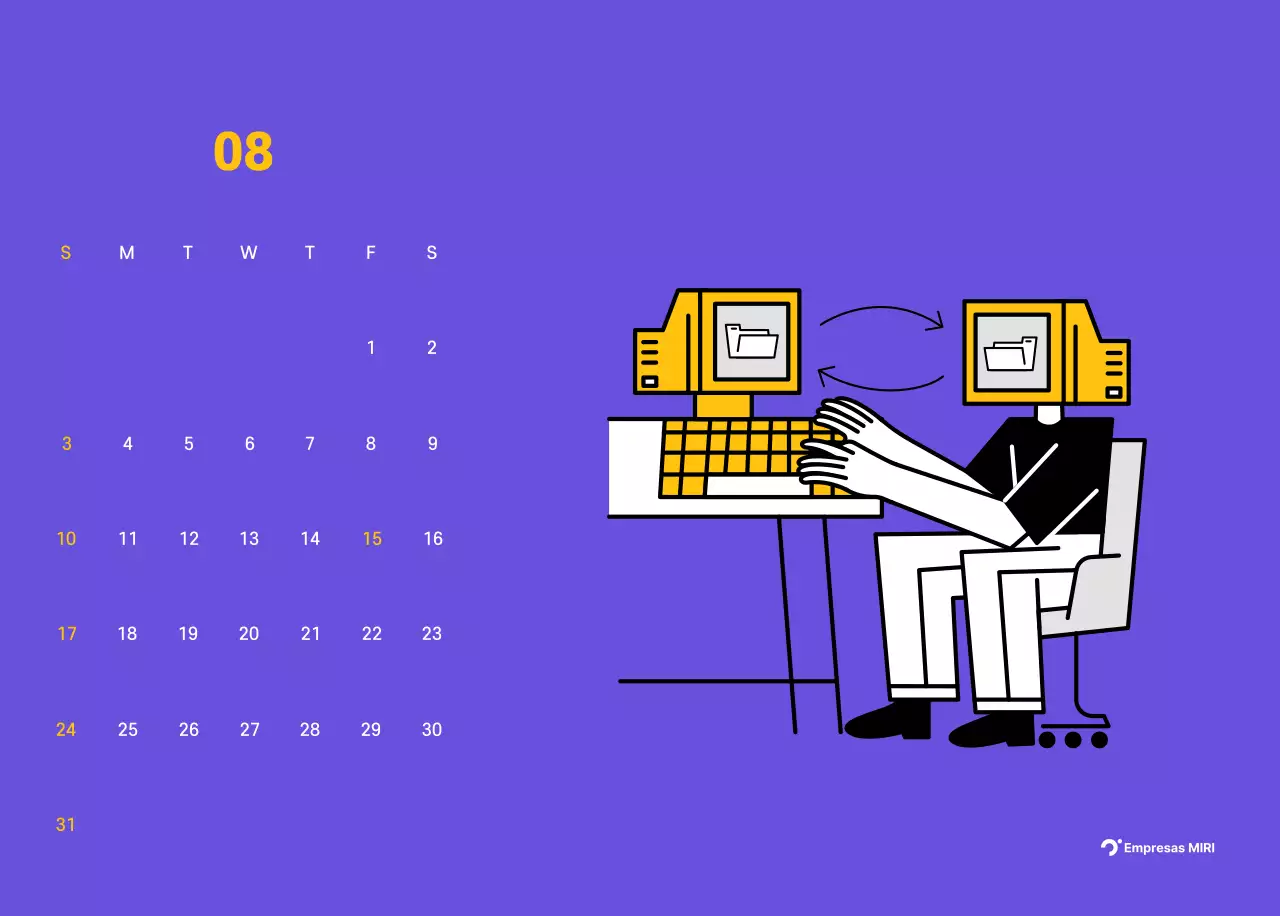 Ilustración de líneas limpias sobre fondo morado