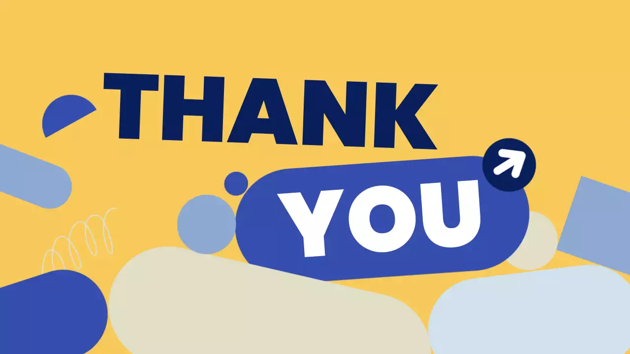 青 シンプル ブランド プレゼンテーション