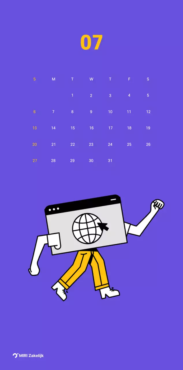 Zuivere lijnillustratie op paarse achtergrond