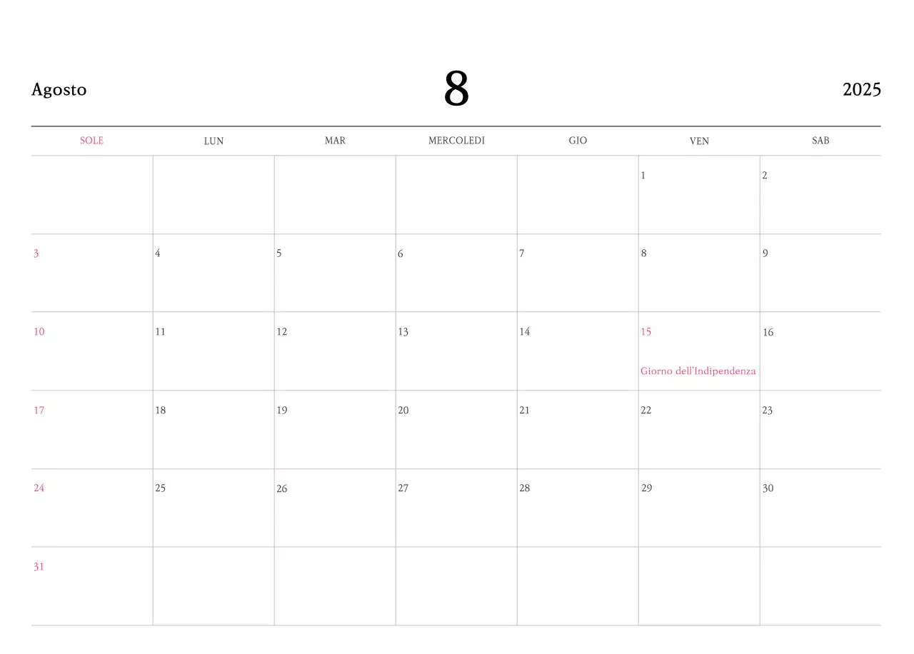 Colori caldiChiese con simpatiche illustrazioni