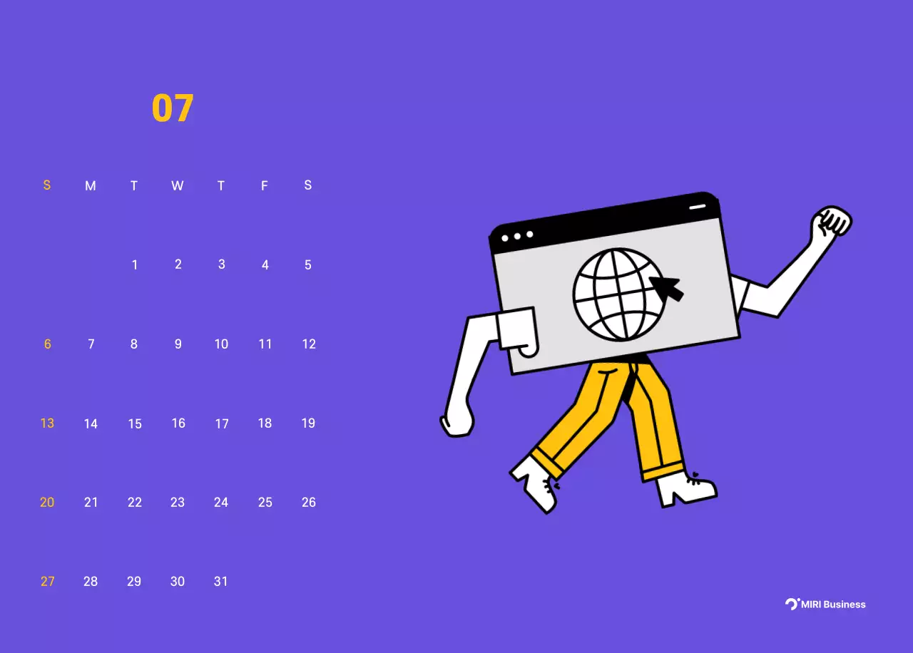 Illustration de lignes épurées sur fond violet