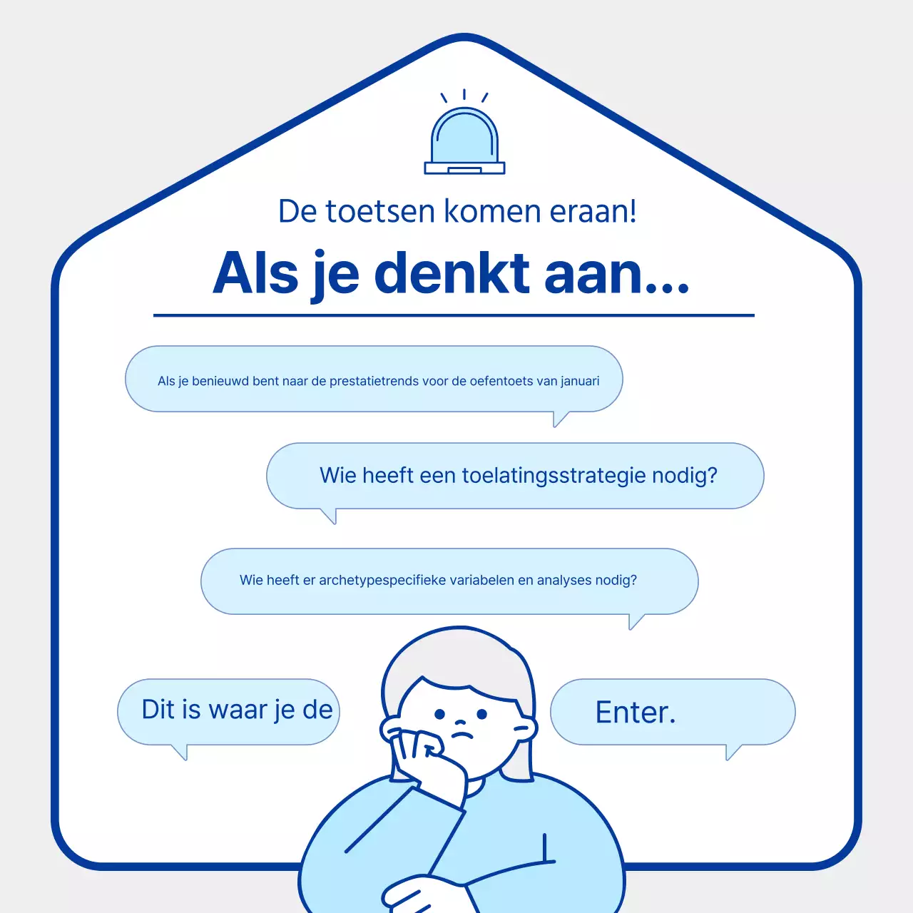 De eenvoudige briefing over de toelatingsstrategie van Blue promoten