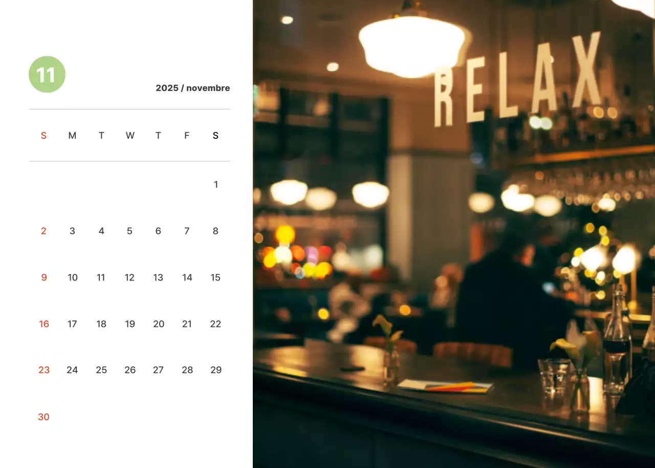 Calda fotografia di paesaggio con colori pastello