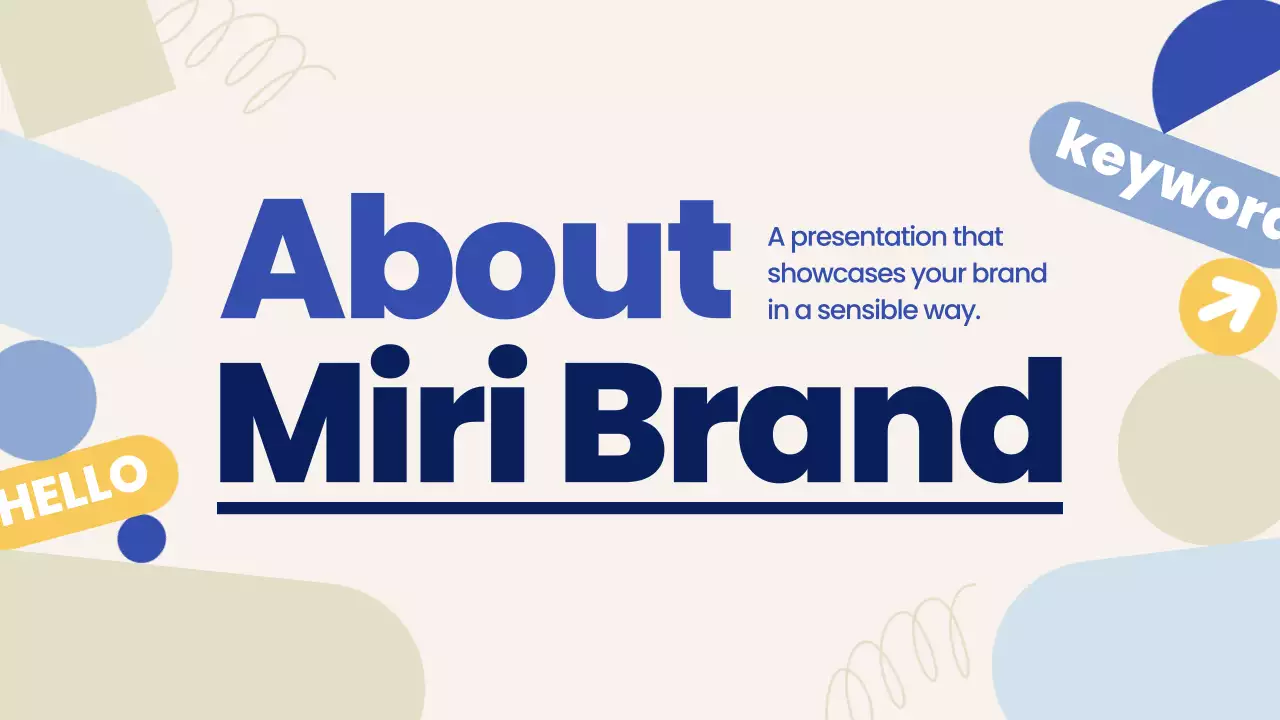 Blue Modern Brand Presentation