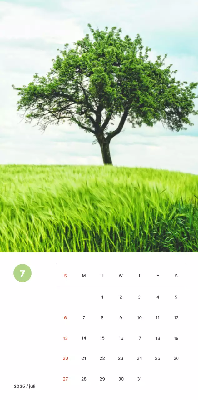 Warme landschapsfotografie in pastelkleuren