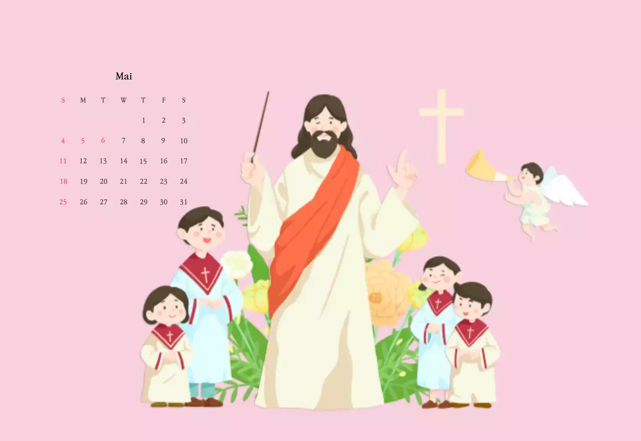 Des églises aux couleurs chaudes et des illustrations mignonnes