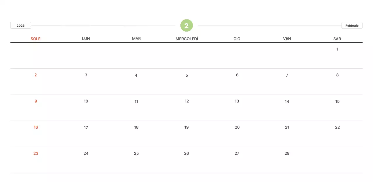 Calda fotografia di paesaggio con colori pastello