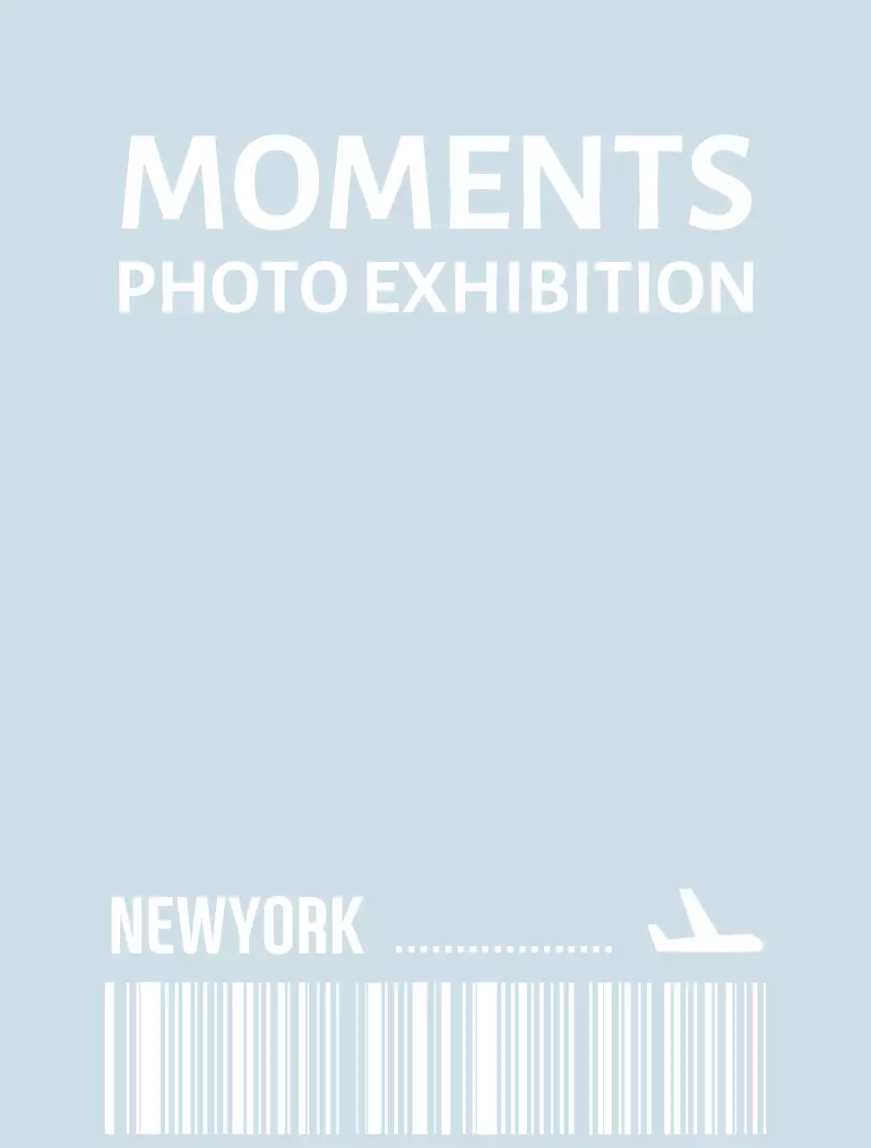 Wallpaper kemasan kancing berbentuk tiket pesawat sederhana