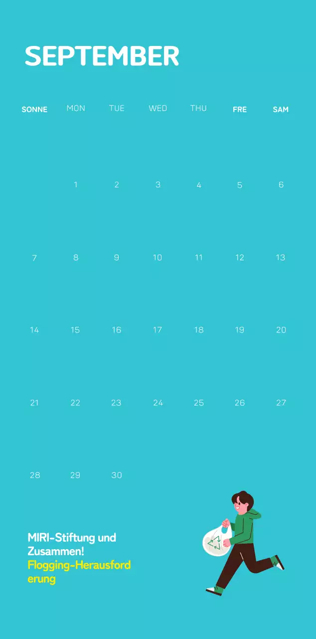 Eine soziale Stiftung, die die Weihnachtszeit mit farbenfrohen Illustrationen von Menschen und dem Planeten feiert.