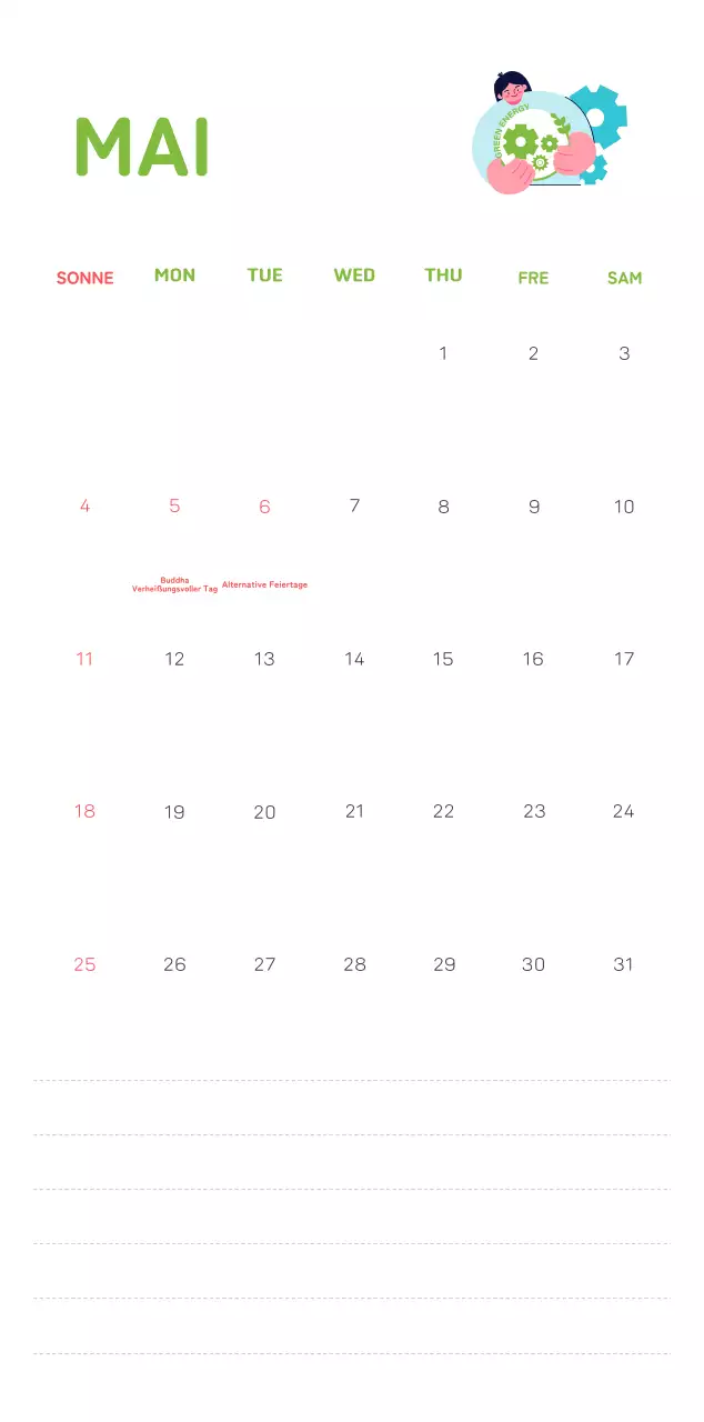 Eine soziale Stiftung, die die Weihnachtszeit mit farbenfrohen Illustrationen von Menschen und dem Planeten feiert.