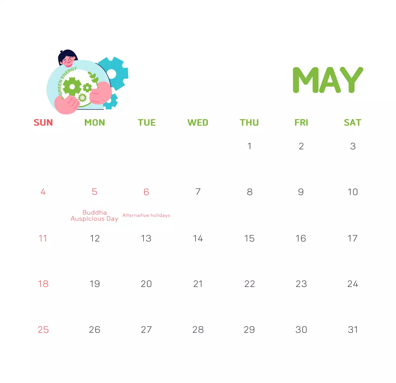 Nền tảng xã hội kỷ niệm những ngày nghỉ cuối năm, năm mới với hình ảnh minh họa, màu sắc về con người và trái đất bảo vệ môi trường tự nhiên.