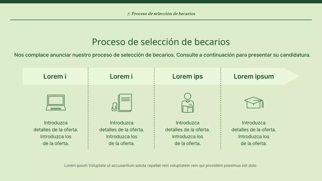 Material de formación para asesores sencillo, ecológico y mentolado