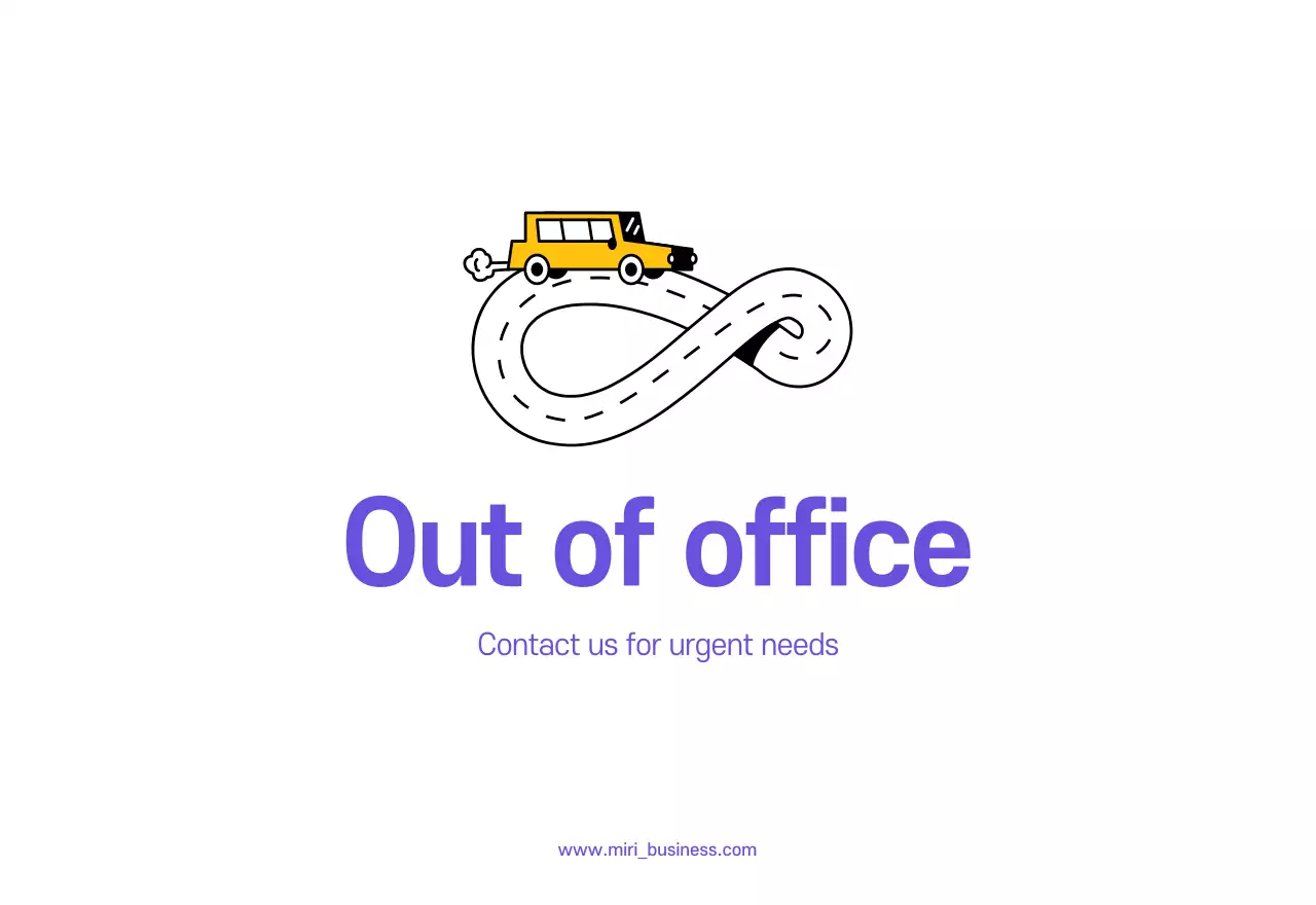 Clean line illustration on a purple background