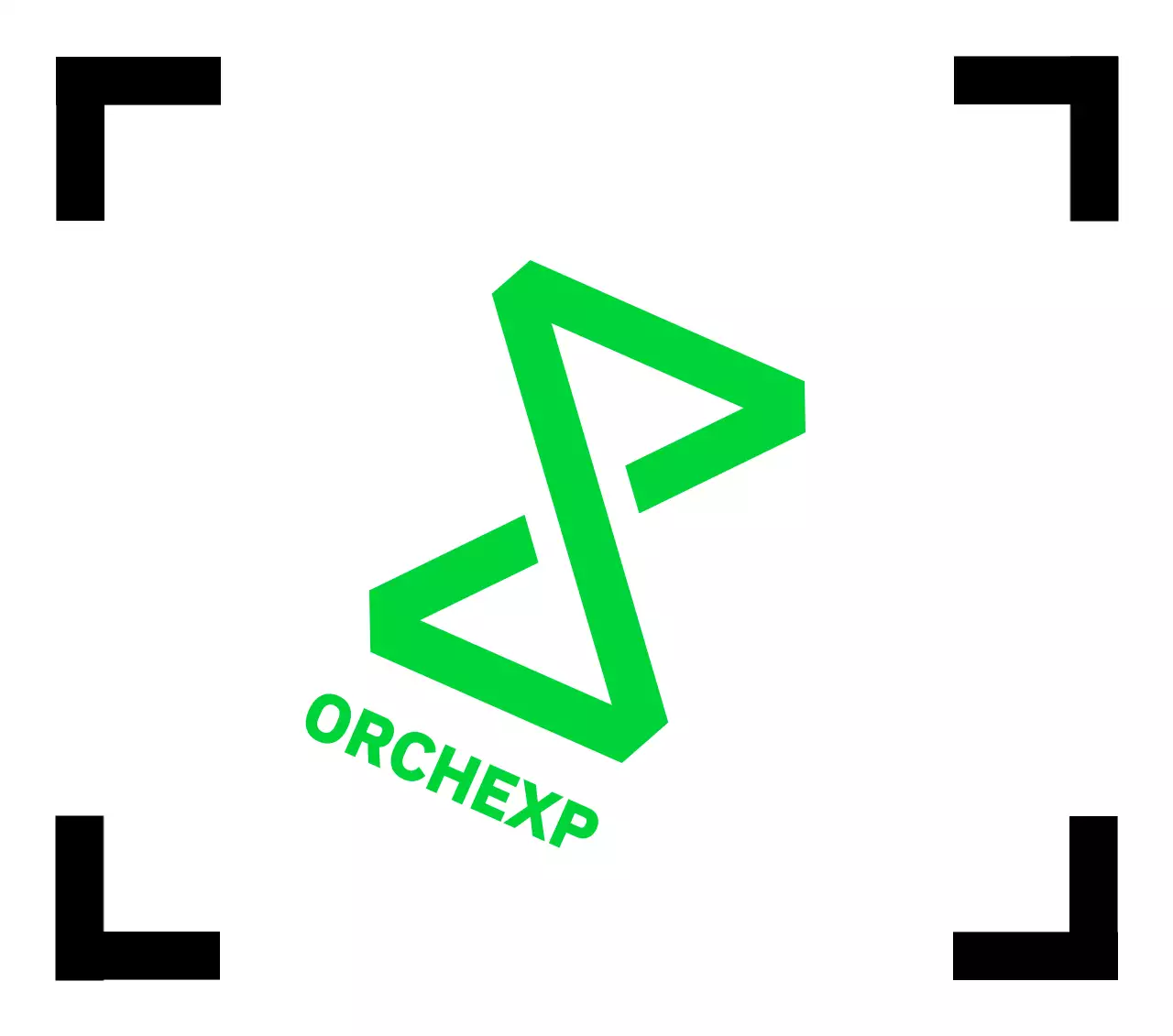 초록색을 활용한 모던한 회사 안내