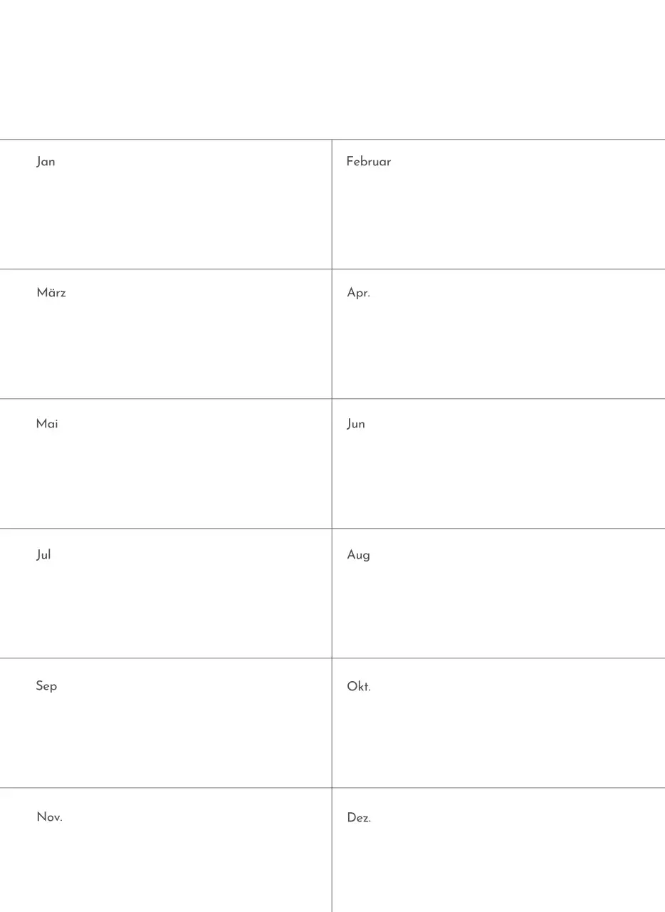 Ein Fotokalender mit klarem, urbanem Charakter